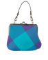 Granny Frame Tartan Crossbody, back view